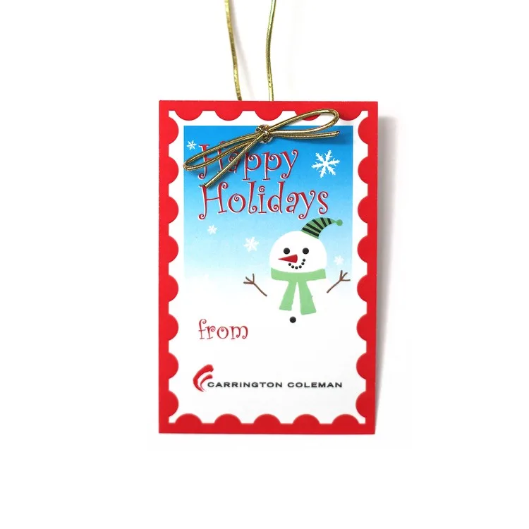 Full-Color Single-Sided Hang Tag