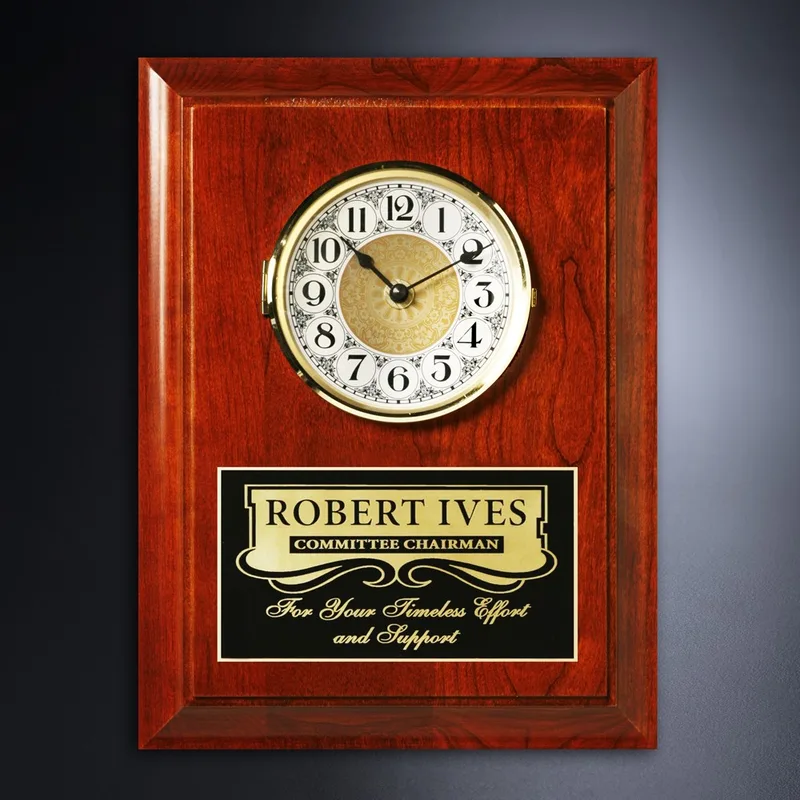 Americana Wall Clock 9" x 12"