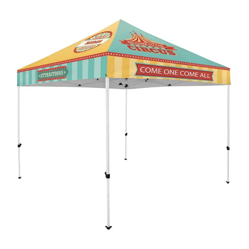 10' Economy Tent Kit (Dye Sub Full-Color Full-Bleed) view 2