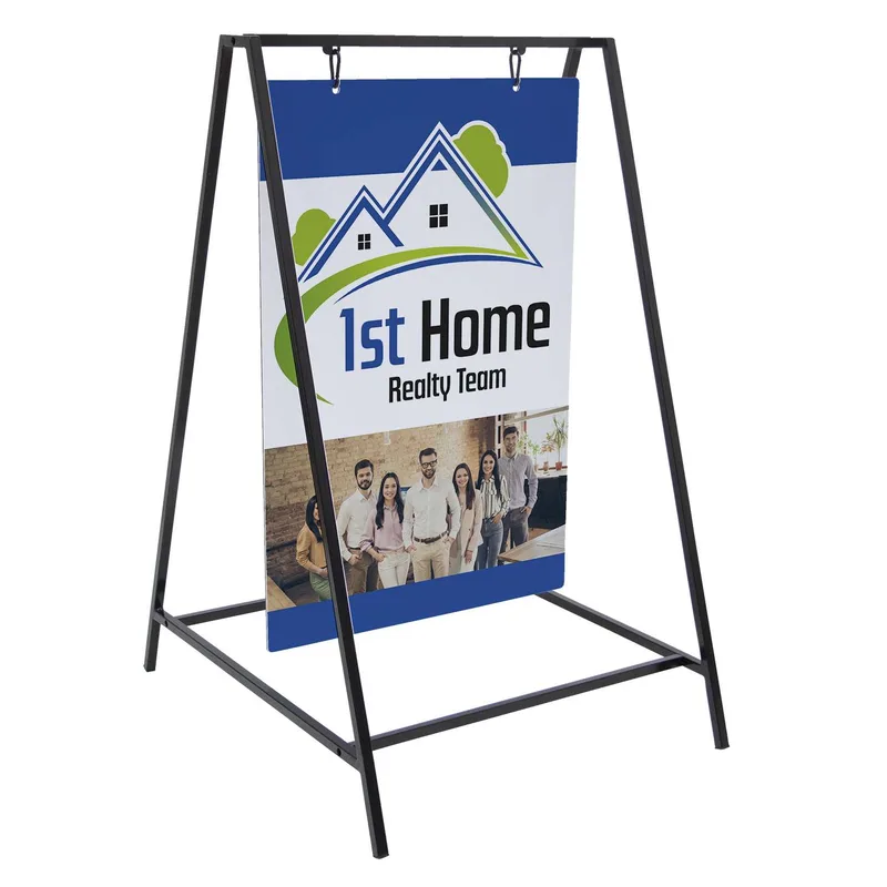 Aluminum Swing A-frame Imprinted Kit (Double-Sided) view 2