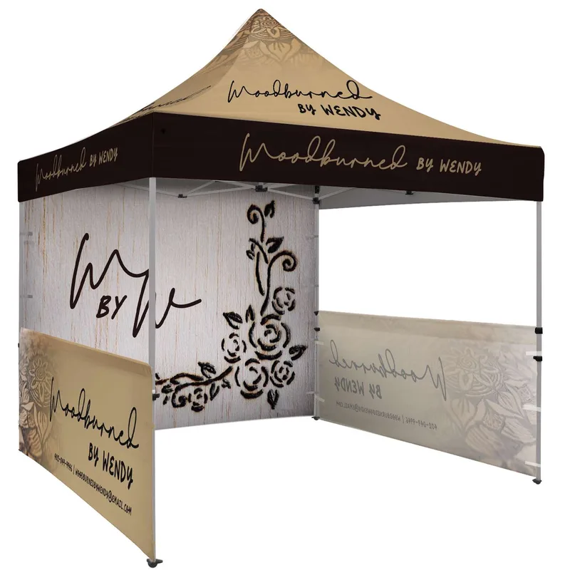 10' Premium Tent & Wall Kit Dye-Sub view 2