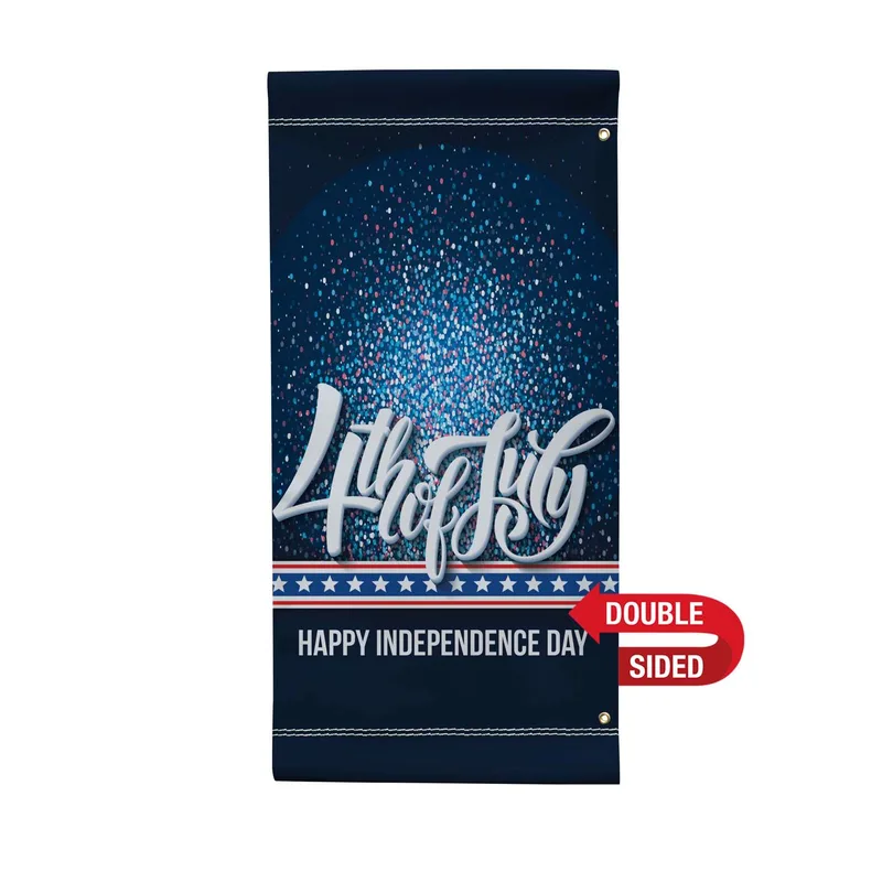 24" x 48" Vinyl Boulevard Banner Double-Sided view 2