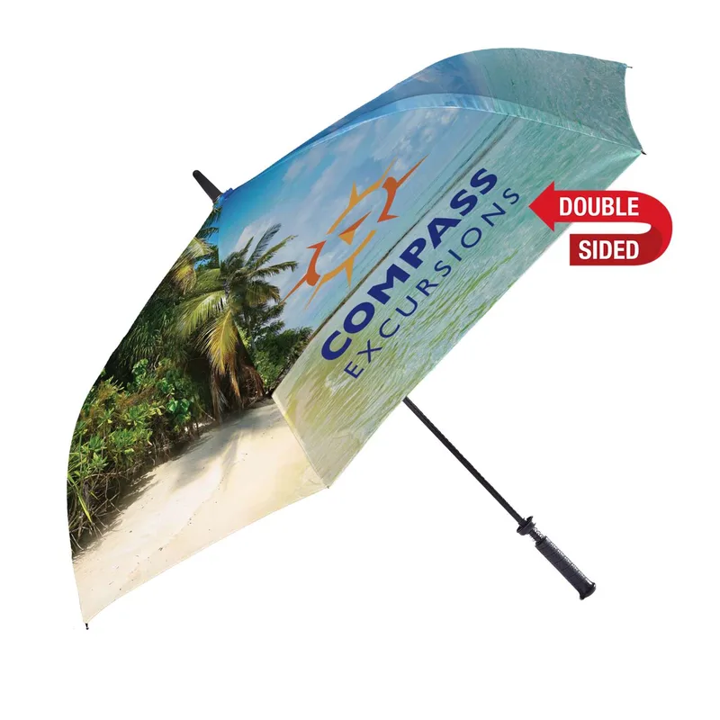 Golf Umbrella Dye Sublimation Double-Sided view 2