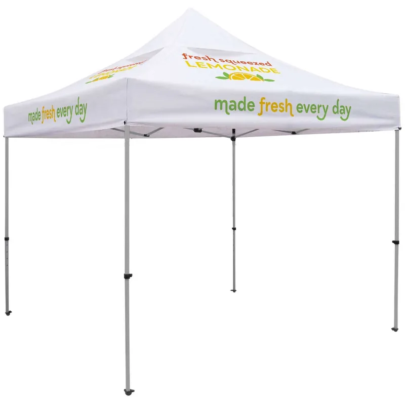 10' Premium Tent, Vented Canopy (Imprinted, 4 Locations) view 2