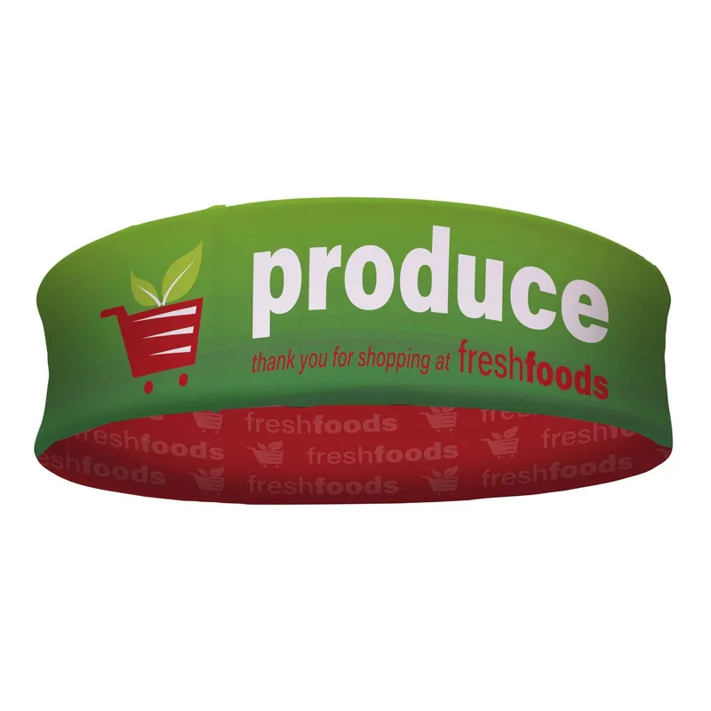 4' x 12" EuroFit Pro Hanging Banner Double-Sided Kit view 2
