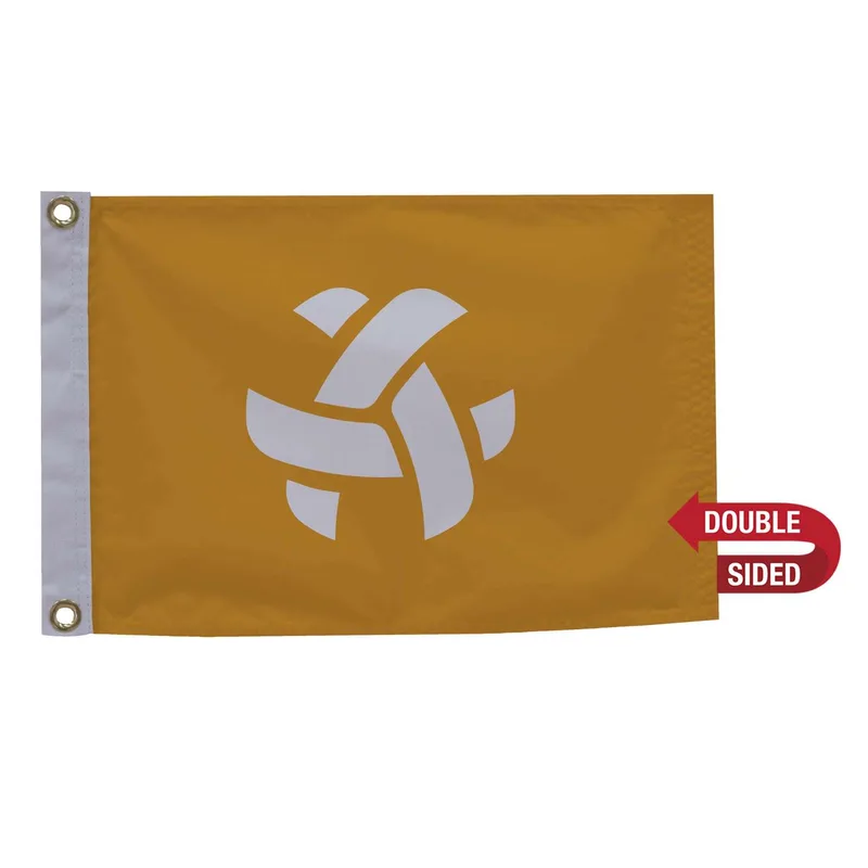 12" x 18" Nylon Flag Double-Sided view 2