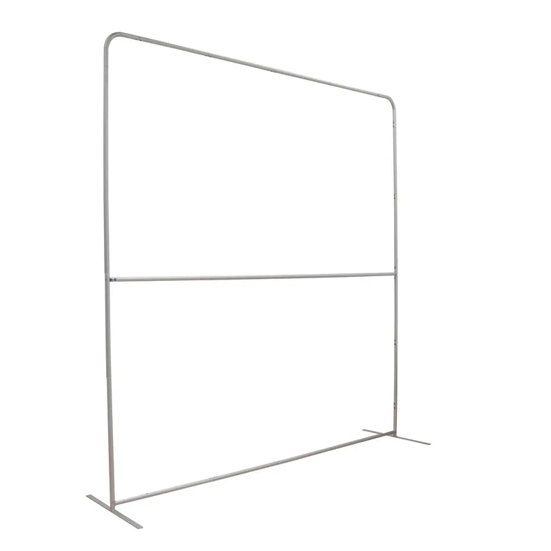 8' W x 10' Tall EuroFit Straight Wall Hardware view 2