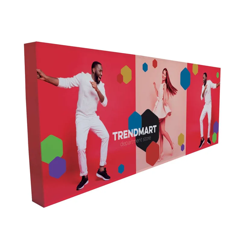 20' Straight Splash Wrap Kit (Block-Out) view 2
