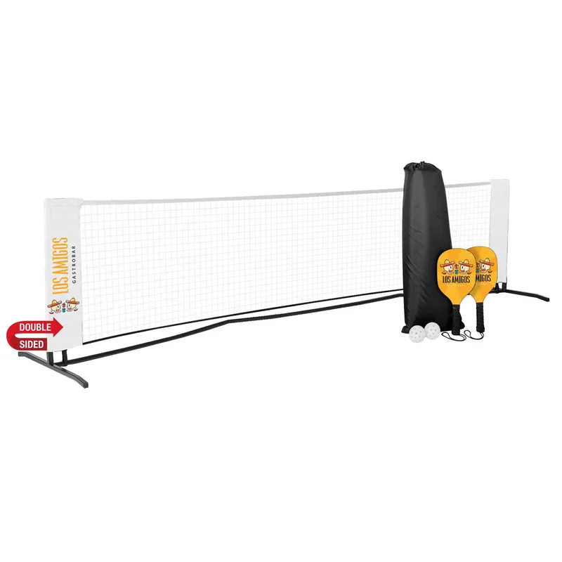Pickleball Set, Imprinted Net & Single-Sided Paddles view 2