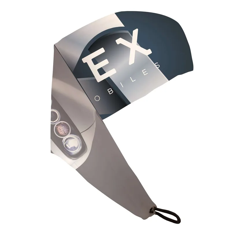Micro Teardrop Sail Sign Replacement Flag (Single-Sided) view 2