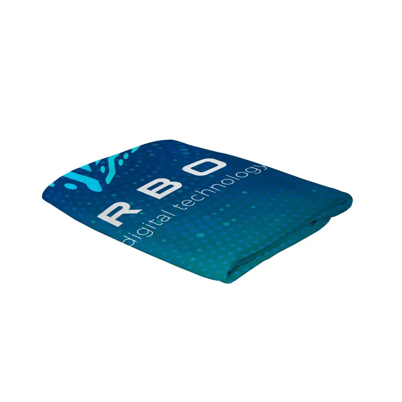 8' Round EuroFit Hanging Banner Graphic Cover view 2