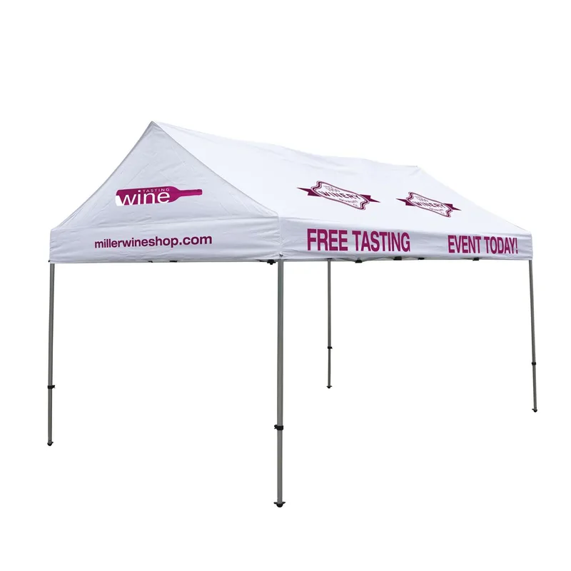 10' x 15' Gable Tent Kit (Full-Color Imprint, 7 Locations) view 2