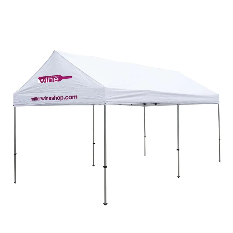 10' x 20' Gable Tent Kit (Full-Color Imprint, 2 Locations) view 2