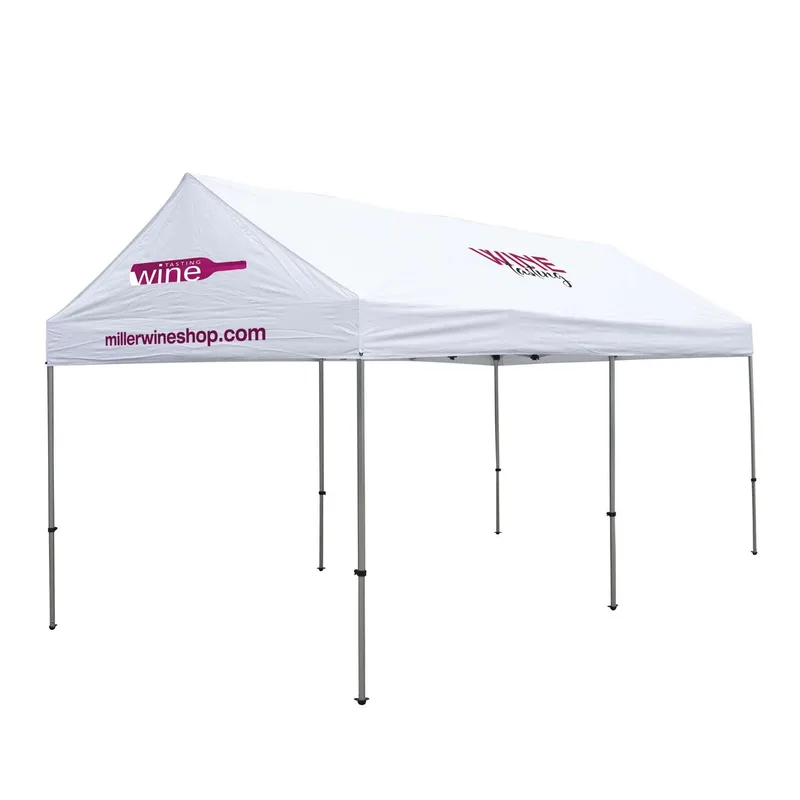 10' x 20' Gable Tent Kit (Full-Color Imprint, 3 Locations) view 2