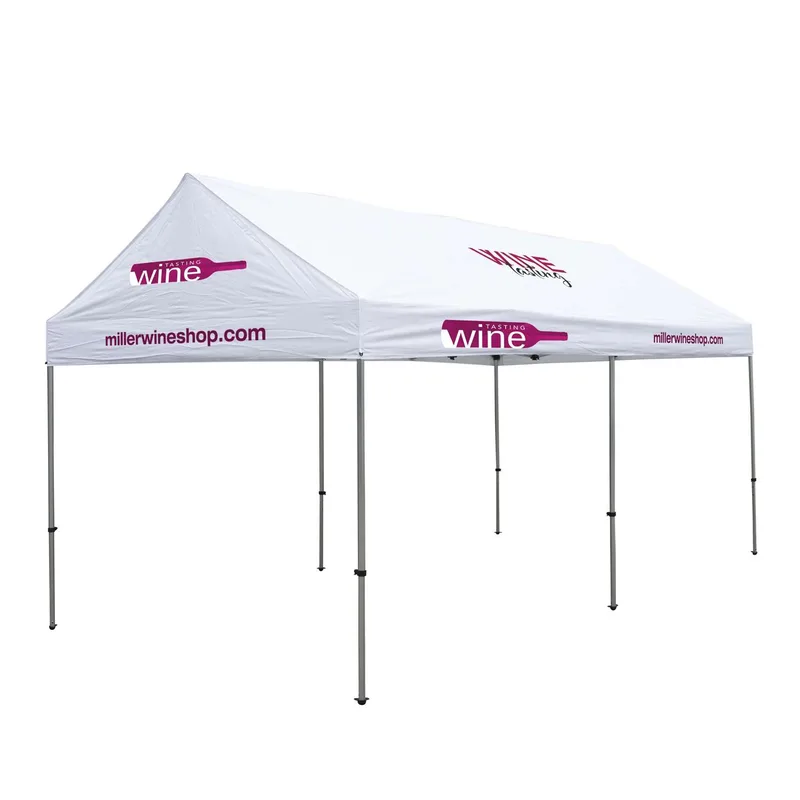 10' x 20' Gable Tent Kit (Full-Color Imprint, 5 Locations) view 2