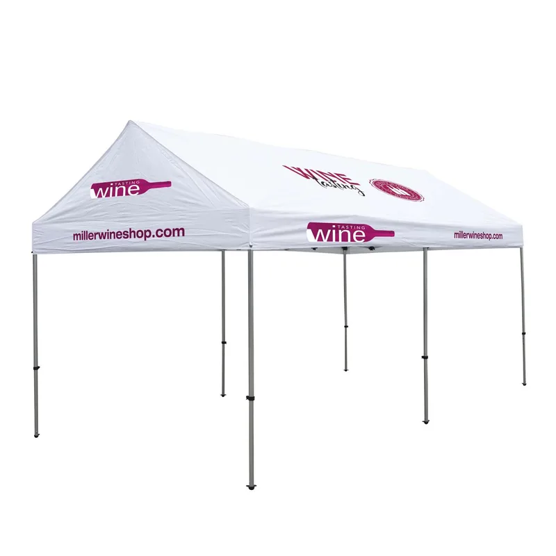 10' x 20' Gable Tent Kit (Full-Color Imprint, 10 Locations) view 2