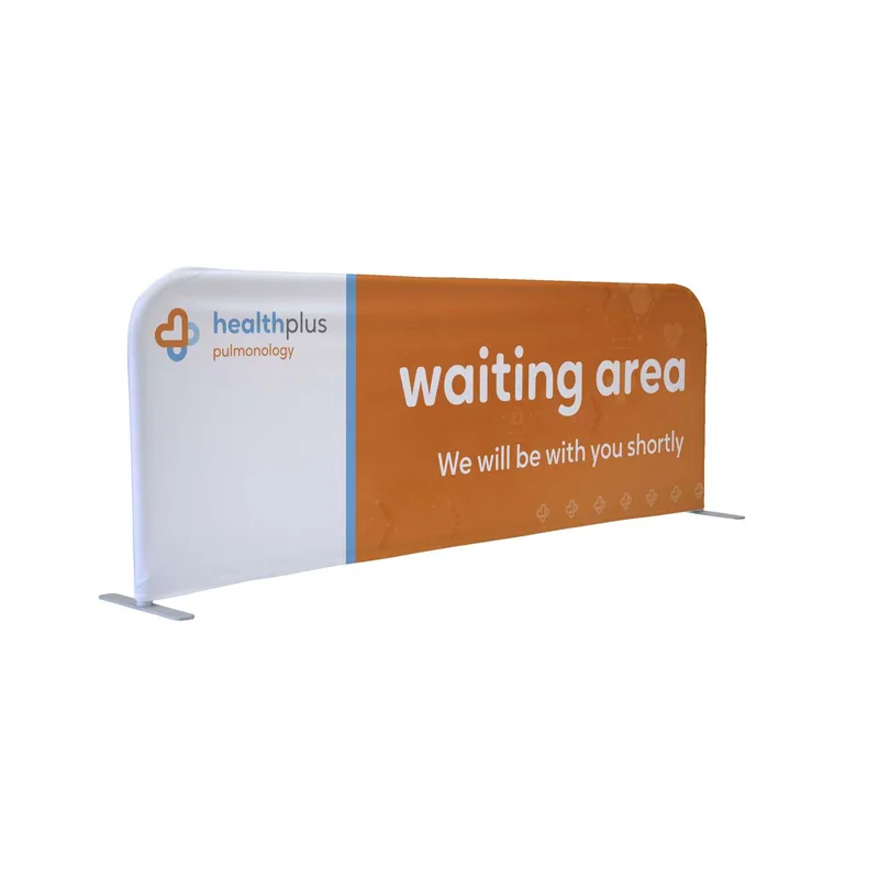6'W x 2'H EuroFit Tabletop Straight Wall Kit view 2