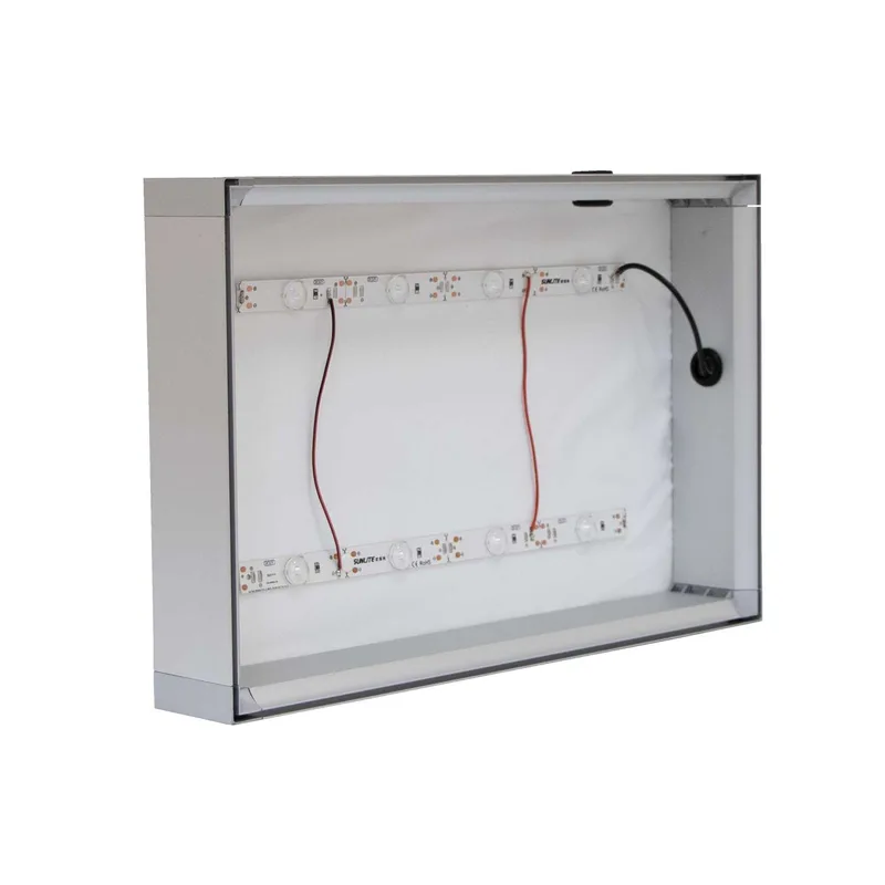 11" x 17" Standard SEG Glo Wall Mount Hardware view 2