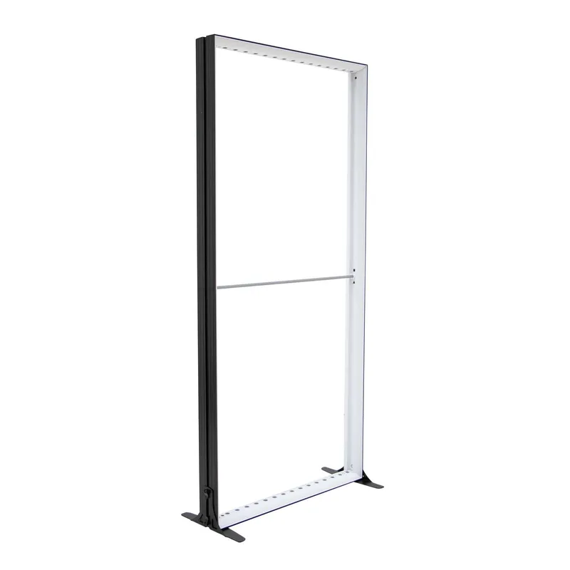 3'W x 6.5'H & 8'H Astra Wall Hardware view 2