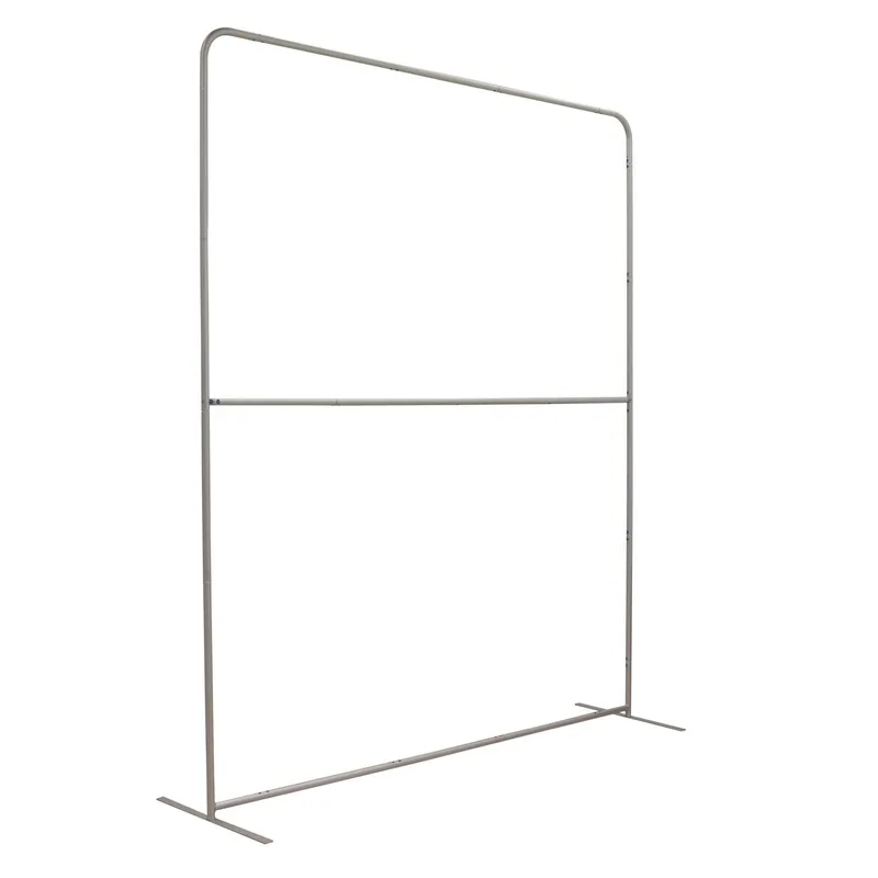 8' W x 10' Tall EuroFit Straight Wall Hardware view 2