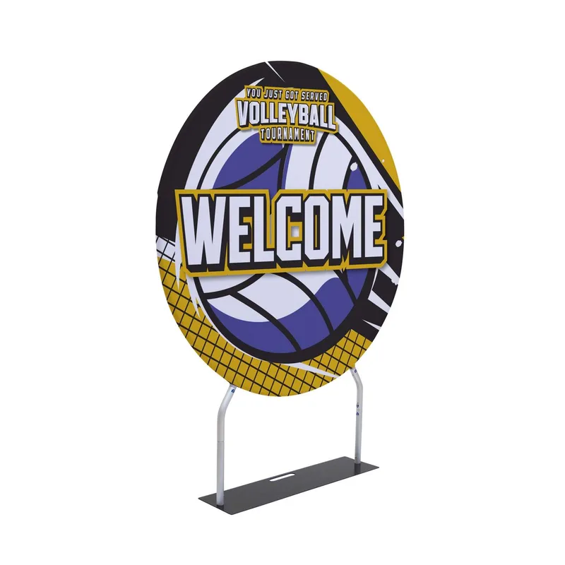60" EuroFit Round Banner Display Kit view 2