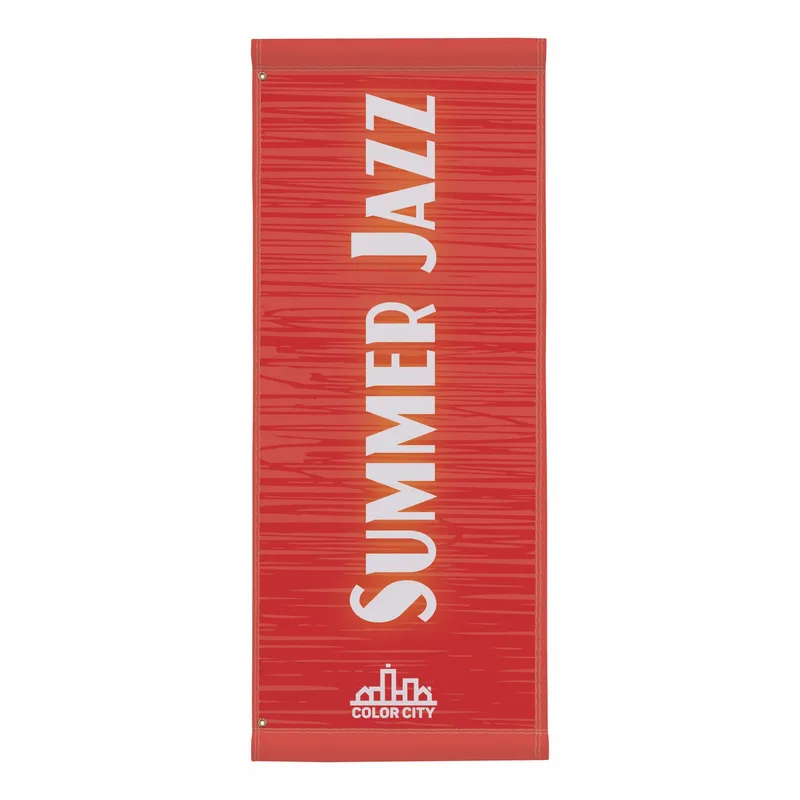 24" x 60" Nylon Boulevard Banner Single-Sided view 2