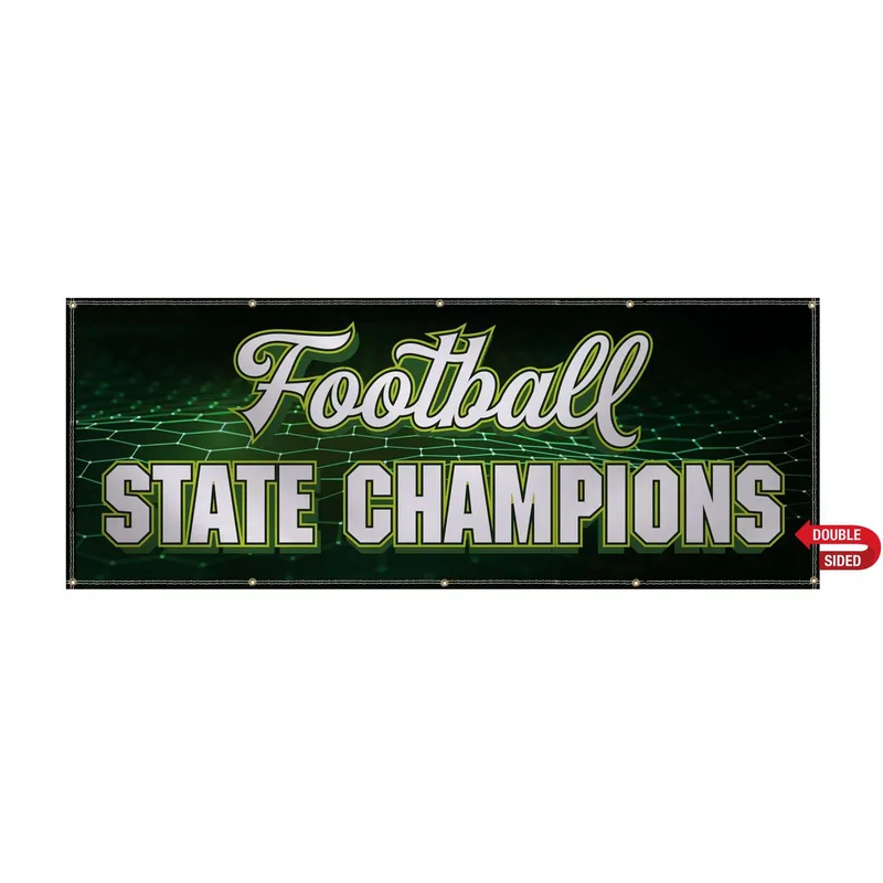 3' x 8' 13 oz. Smooth Vinyl Banner Double-Sided view 2
