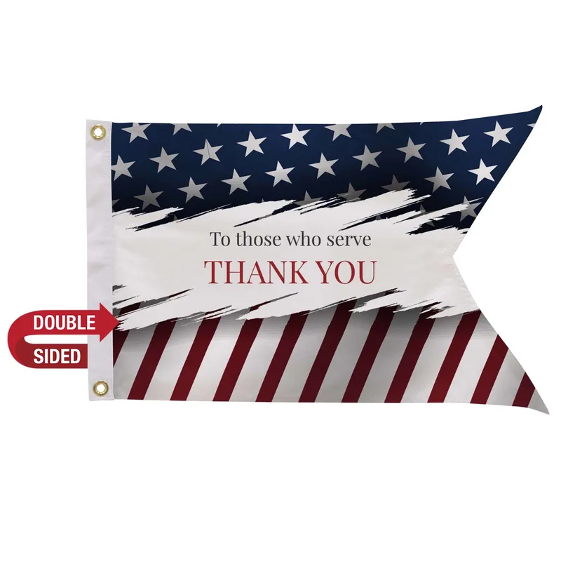 16" x 24" Nylon Guidon Flag Double-Sided view 2