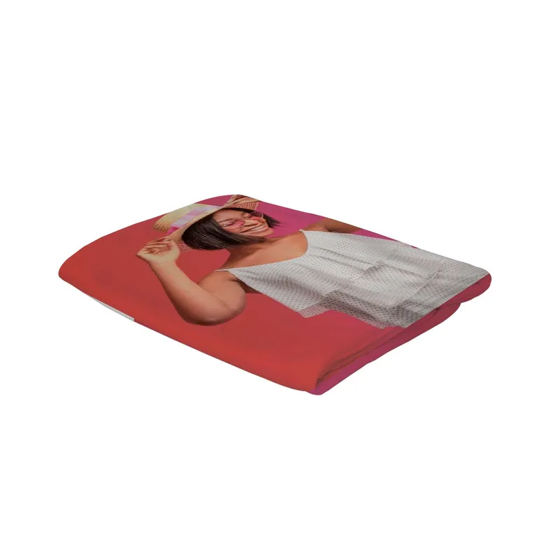 3' Straight Splash 4-Sided Graphic Panel (Poly Knit) view 2