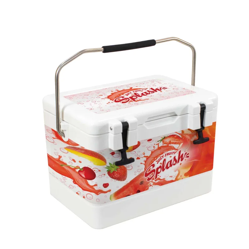 25L OBP Rotomolded Cooler, Wrap & Lid Decals Double-sided view 2