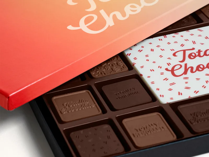 90-Piece Grand Chocolate Gift Set with Classic Custom Packaging view 7
