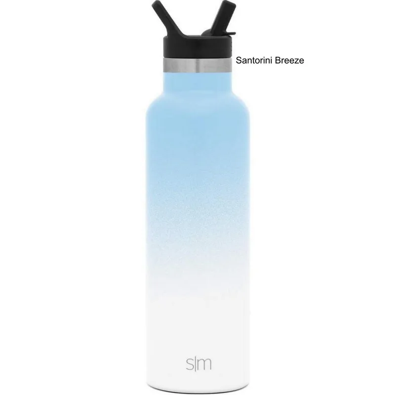 20 oz Simple Modern® Stainless Steel Insulated Ascent Water Bottle w/ Straw Lid view 3