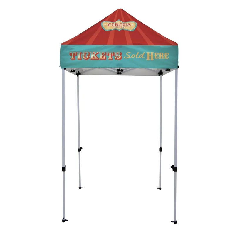 5' Economy Plus Tent Kit (Dye Sub Full-Color Full-Bleed) view 3