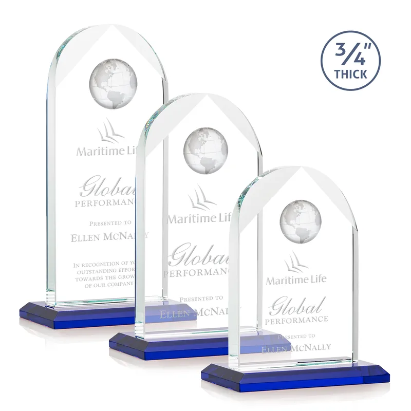 Deep Etch, Standard base, Blue