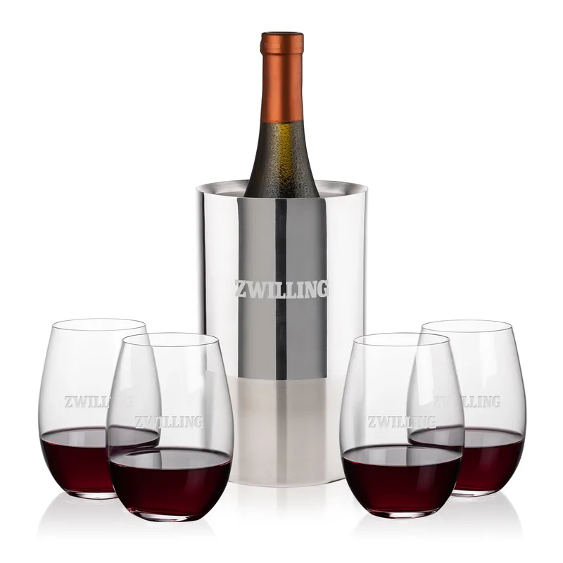 Catania Cooler Set, Laser Engraving, Set of 5
