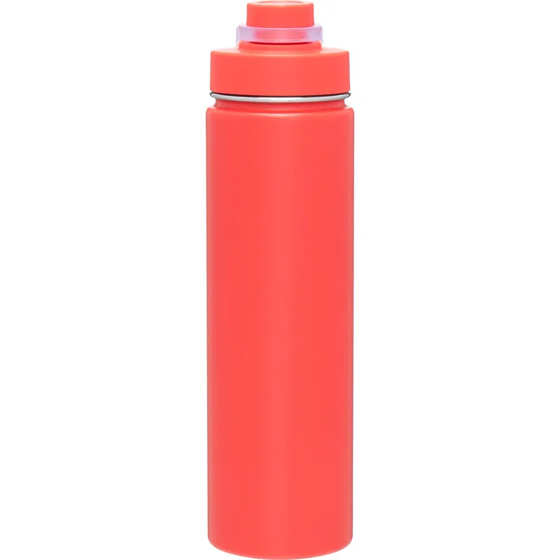 24 oz h2go Conquer Water Bottle (Matte Red) view 2