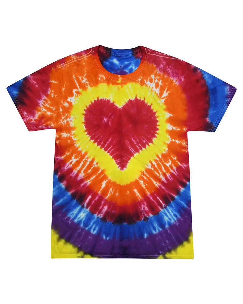 Tie-Dye Unisex Shapes T-Shirt view 2