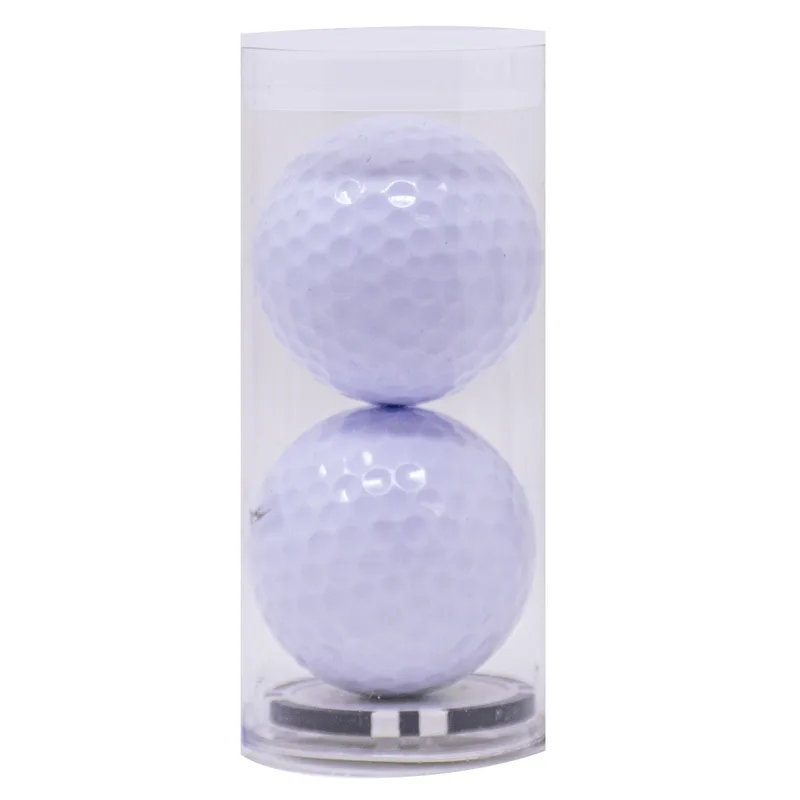 Golf Ball Tube with Poker Chip Ball Marker view 2