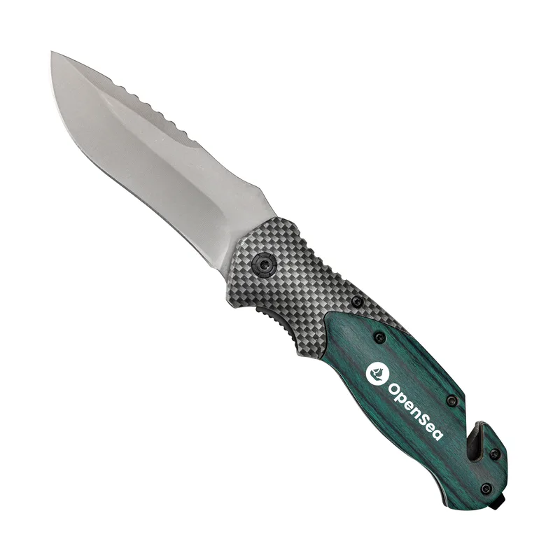 Whitetail Pakka Wood Pocket Knife