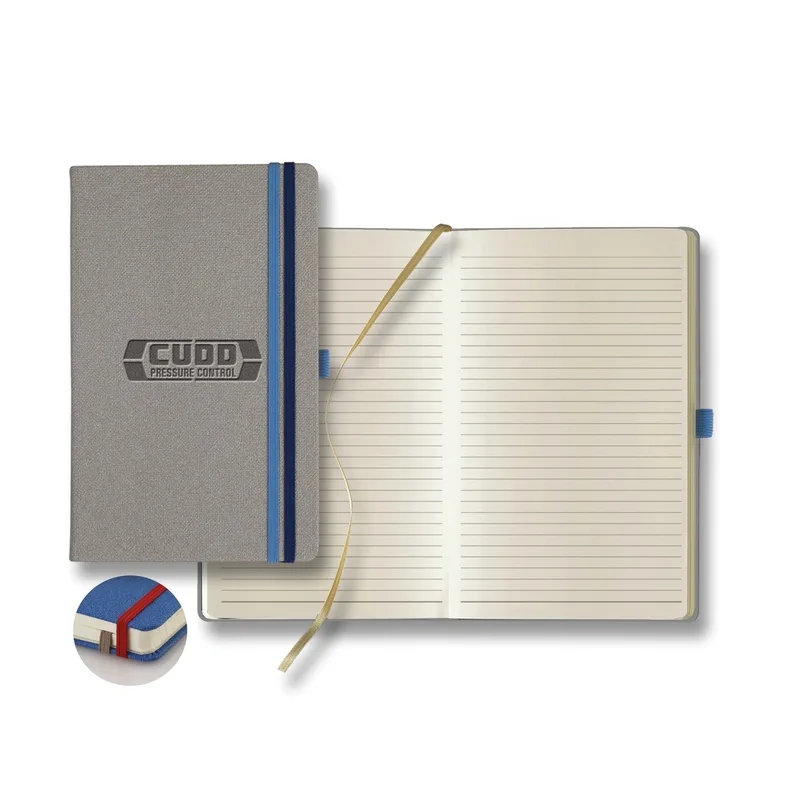 Castelli Bi Band Medio Lined Ivory Page Journal view 5