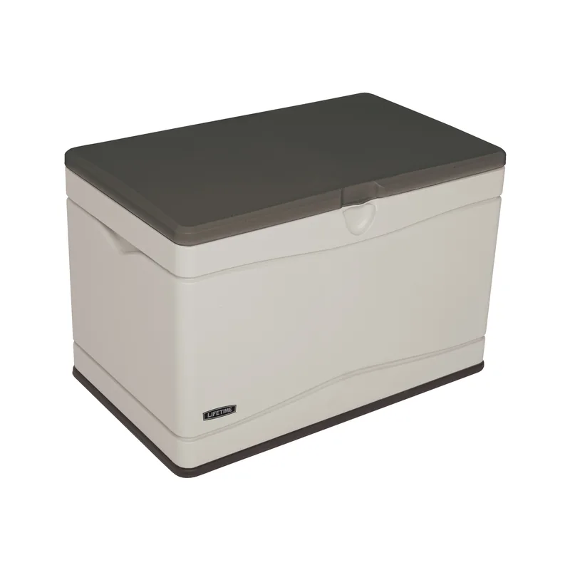 Lifetime Products Storage Box, 80 Gallon, Desert Sand