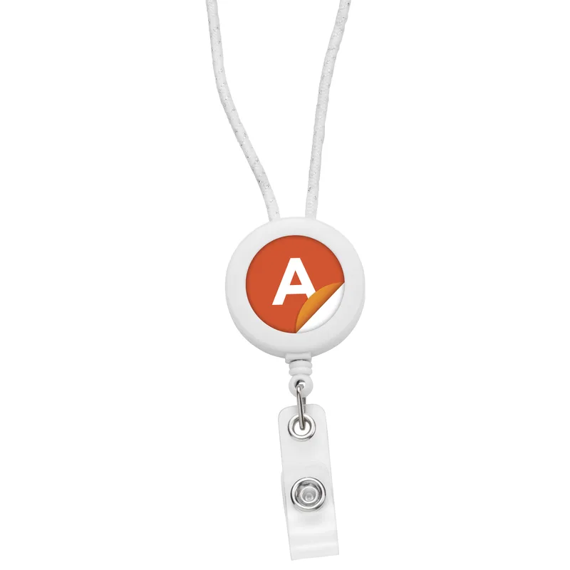 Roped Lanyard Badge Reel view 6