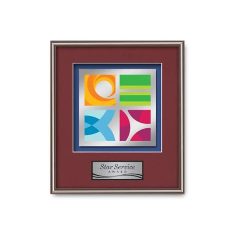 9.75" H x 8.25" W