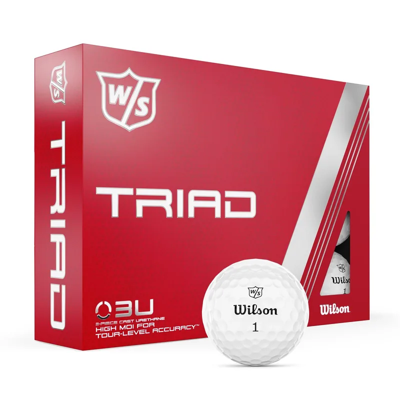 Wilson® Staff Triad Golf Balls - 12 Balls
