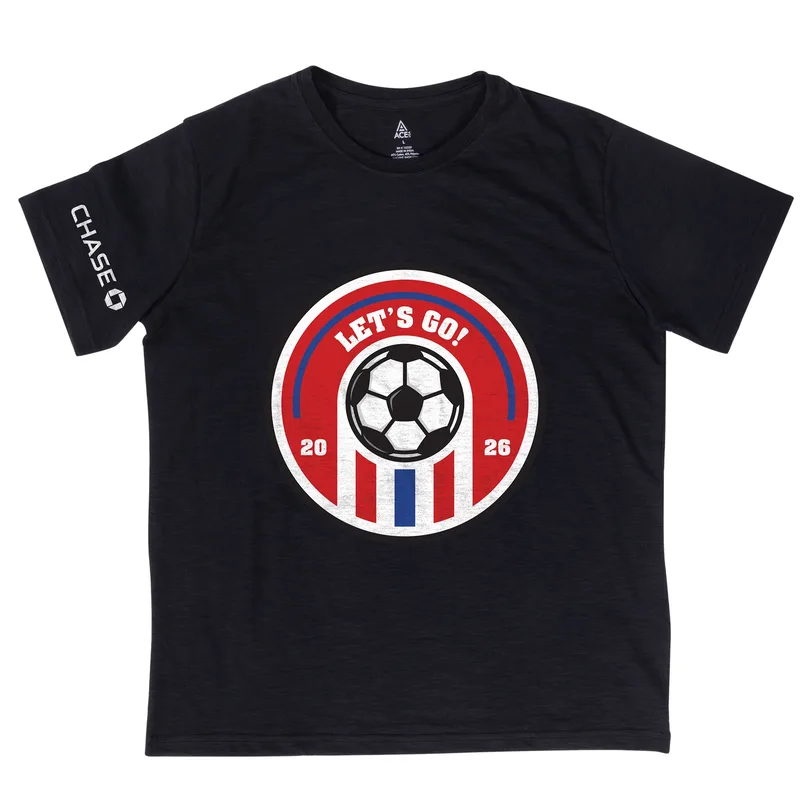 Soccer ACE Slub T-Shirt S/S Crew Neck - Unisex view 3