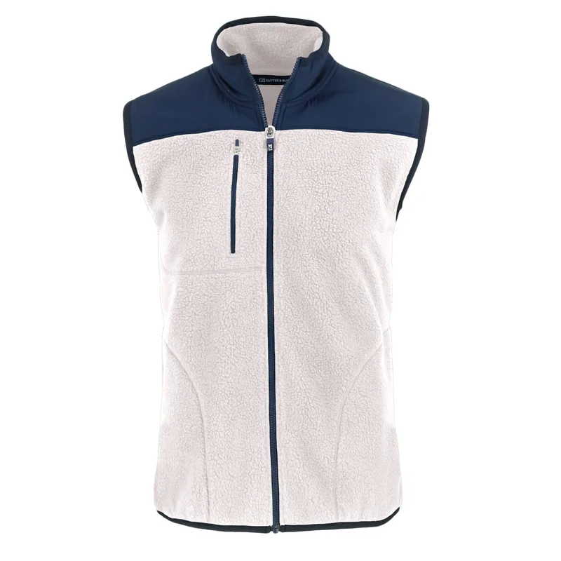 Cutter & Buck Cascade Eco Sherpa Fleece Mens Vest view 4