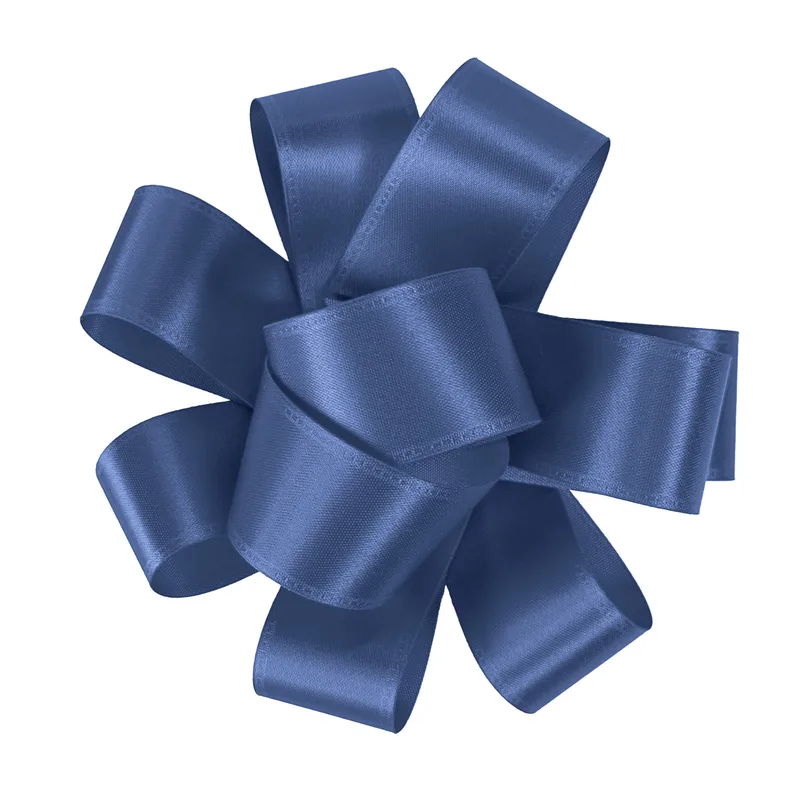 1" Badge Satin Bow - Foil Print view 2