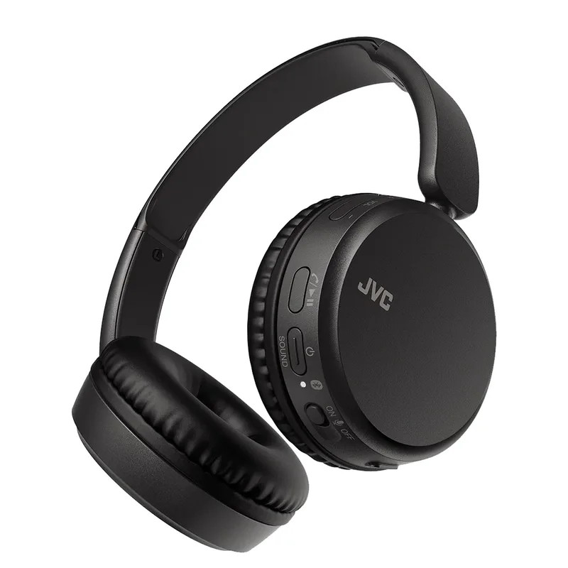 JVC On-Ear Wireless Headphones - Black