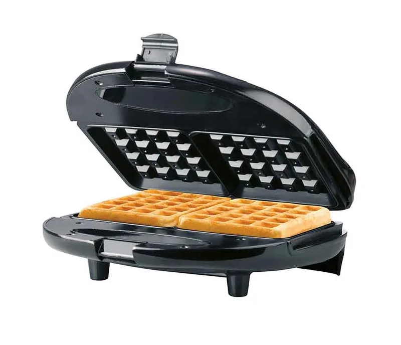 Black Dual Waffle Maker