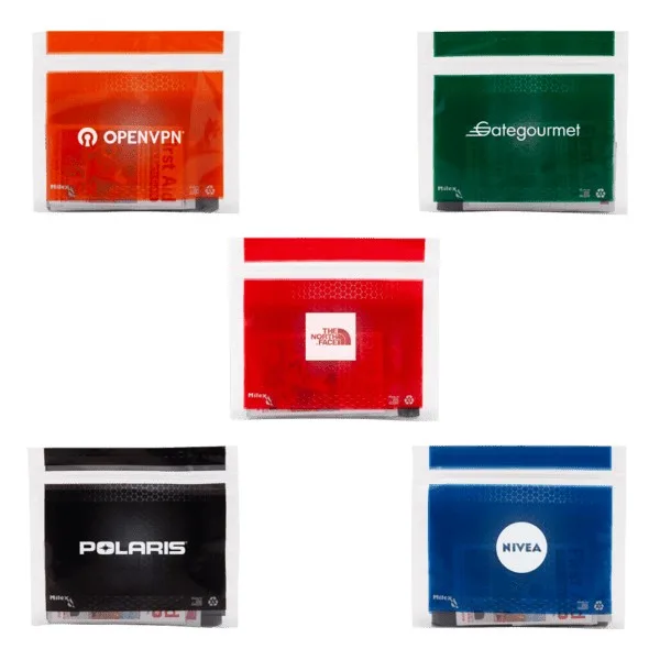 Tradeshow Safety & First Aid Kit in a Resealable Plastic Bag